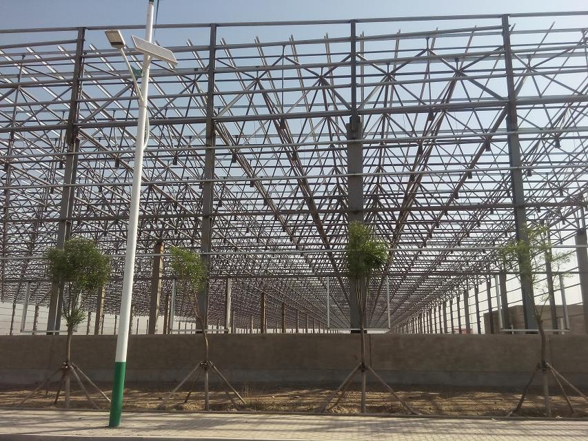 醴陵汽车工业厂房网架